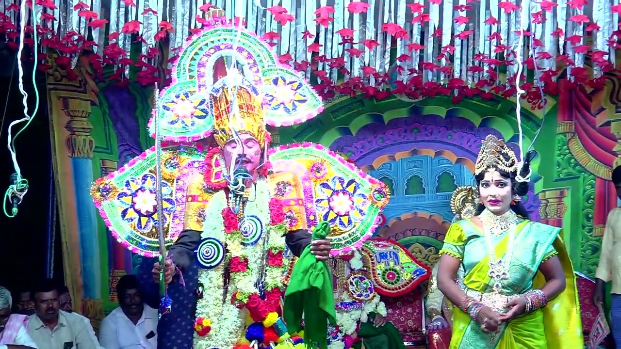 ಶ್ರೀಧರಗಡ್ಡೆ  ಗ್ರಾಮದಲ್ಲಿ ನಡೆದ ಕರ್ಣಾರ್ಜುನ ಕಾಳಗ ಎಂಬ ಸುಂದರವಾದ ಬಯಲಾಟ 16-06-2024   part  03