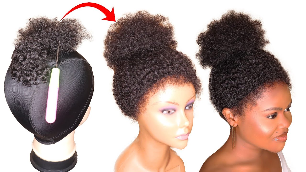 DIY Natural Hair Crochet Wig Tutorial Using Expression Ceres - Natural Hairstyle Tutorial