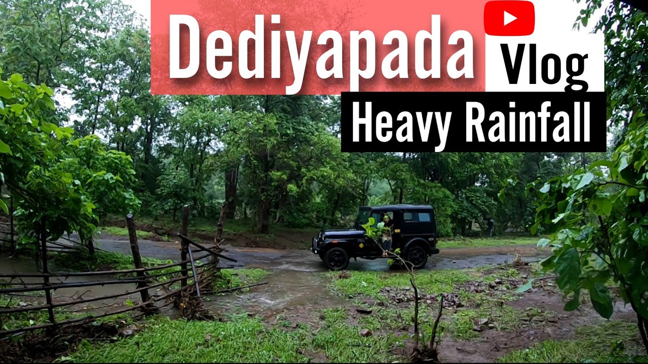 Ep-1 Flood Like Situation In Dediapada || Chuliya Hanuman & Jaleshwar Mahadev Vlog Monsoon 2022