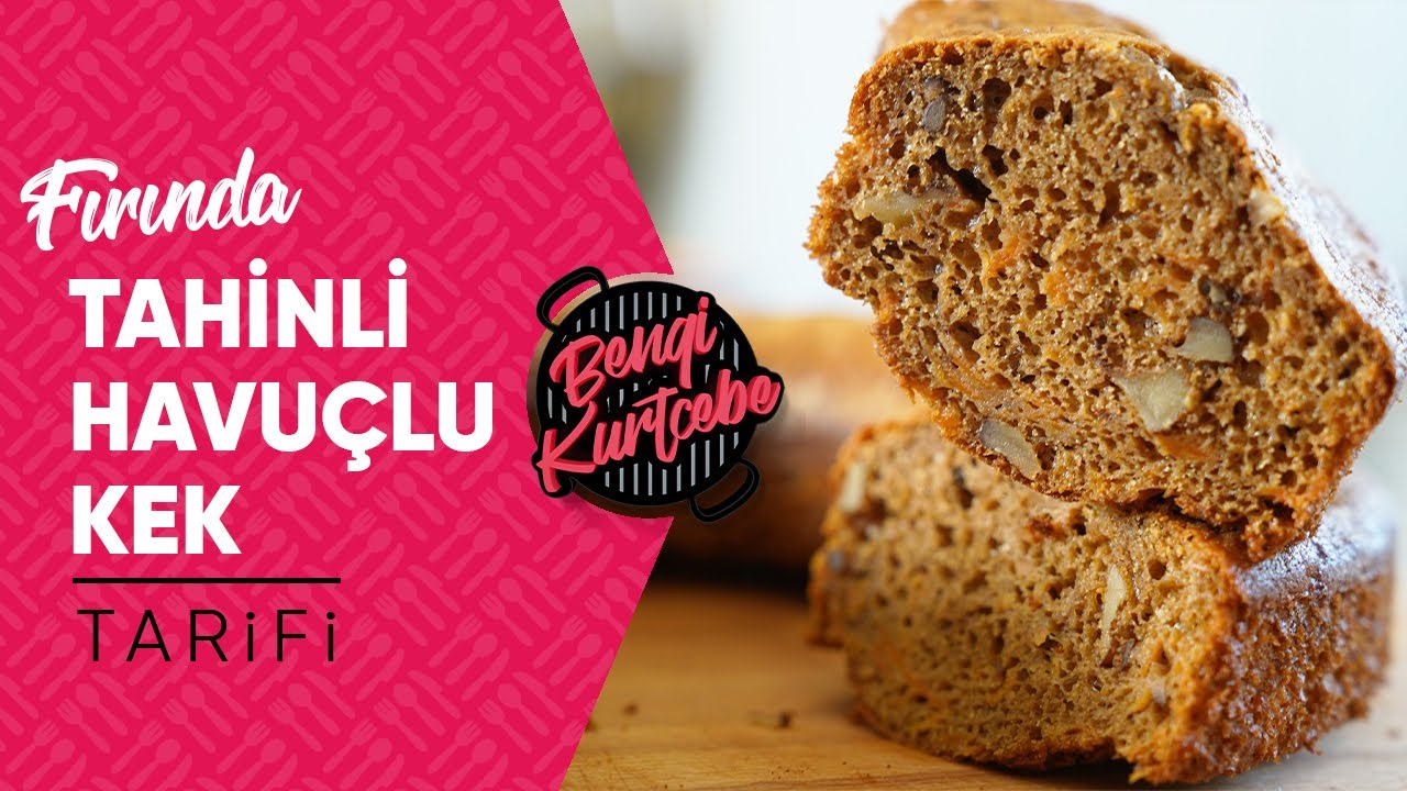 Fırında Tahinli Havuçlu Kek Tarifi | Kek Yapmanın Püf Noktaları
