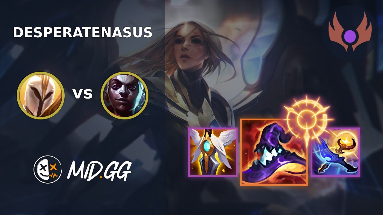 MID.GG: [ DesperateNasus ] Kayle MID vs Ekko | EUW MASTER | LOL Season 2025
