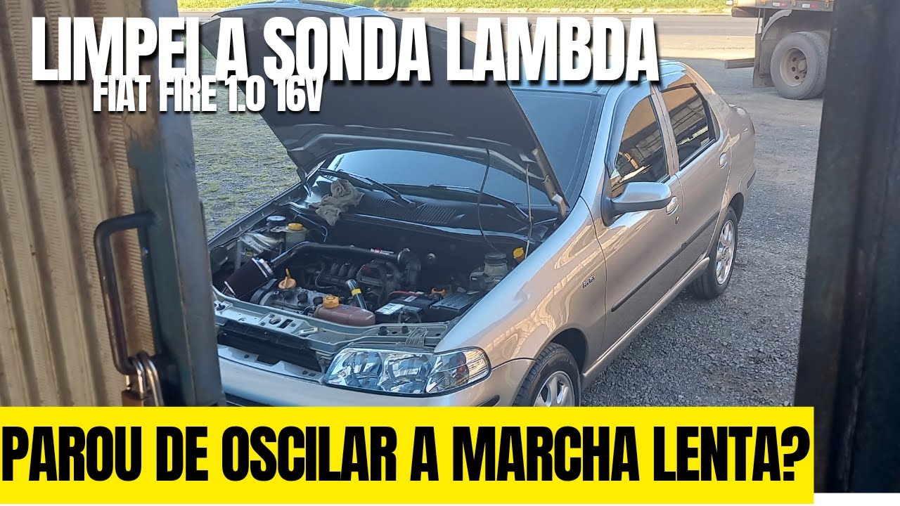 Como Limpar a Sonda Lambda Fiat Palio Siena Fire 1.0 16v