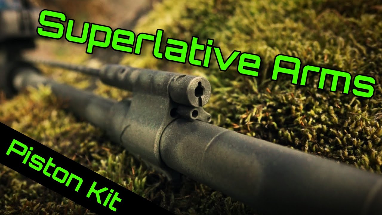 Superlative Arms Piston Conversion Kit - Excellent for Suppressed Shooting, Not Much Else