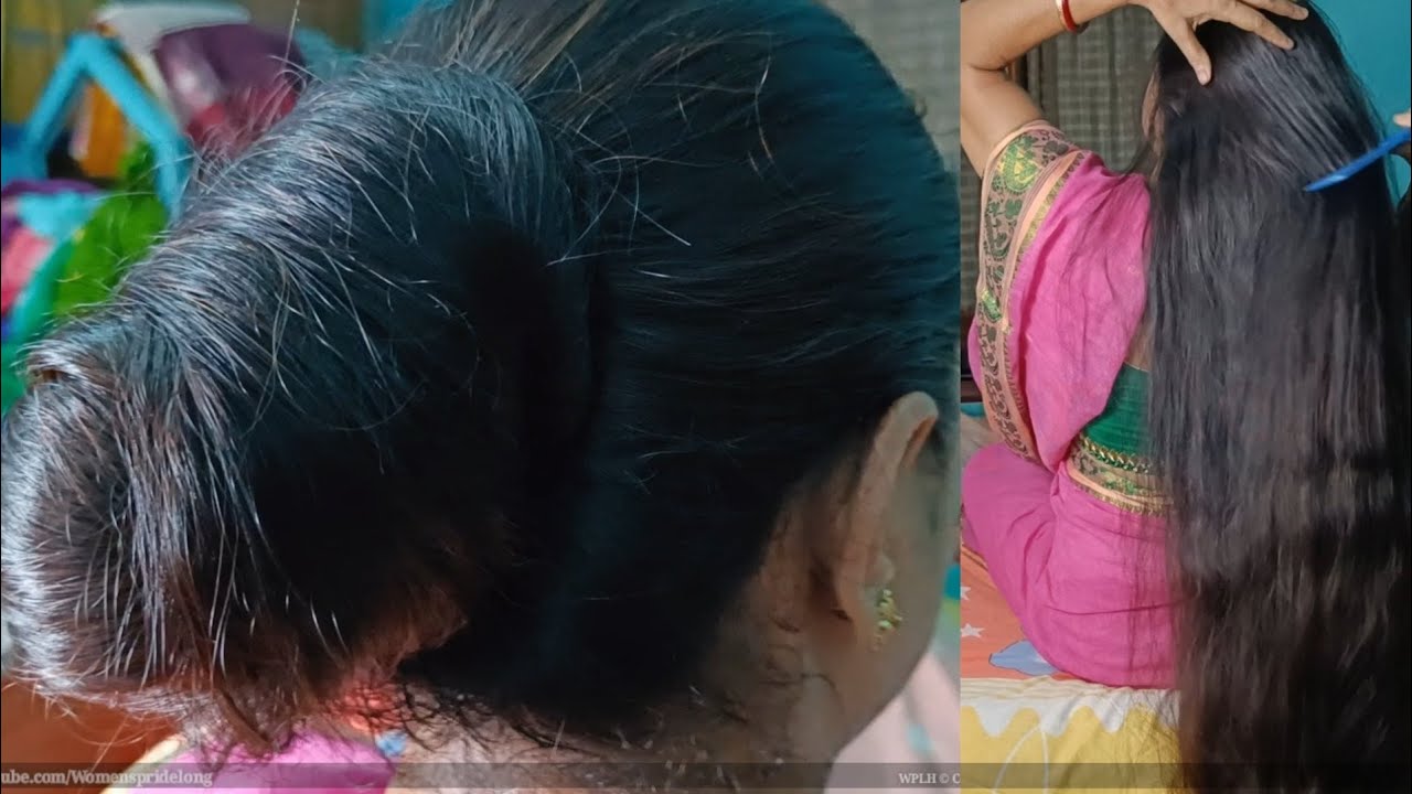 How to make a big messy bun