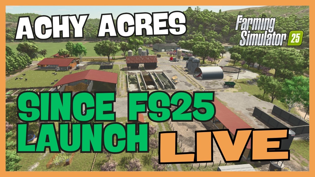 Chilled Farming | 718hr FS25 SOLO Live Save!