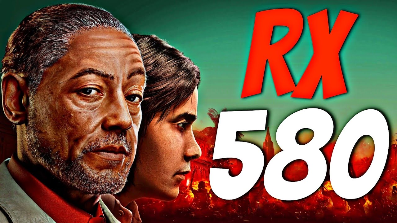 تست گیم کارت گرافیک RX 580 8G در Farcry 6