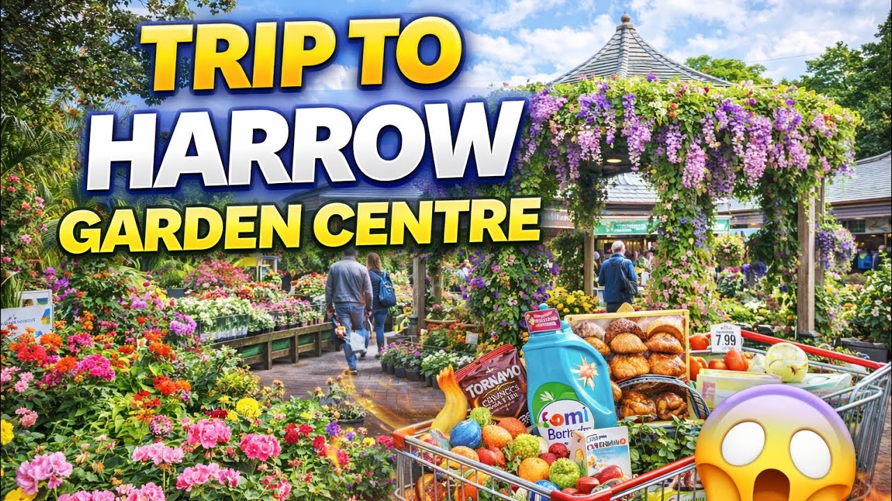 A Relaxing Visit to Harrow Garden Centre ☘️ | ஹாரோ கார்டன் சென்டருக்கு ஒரு நிம்மதியான வருகை ☘️