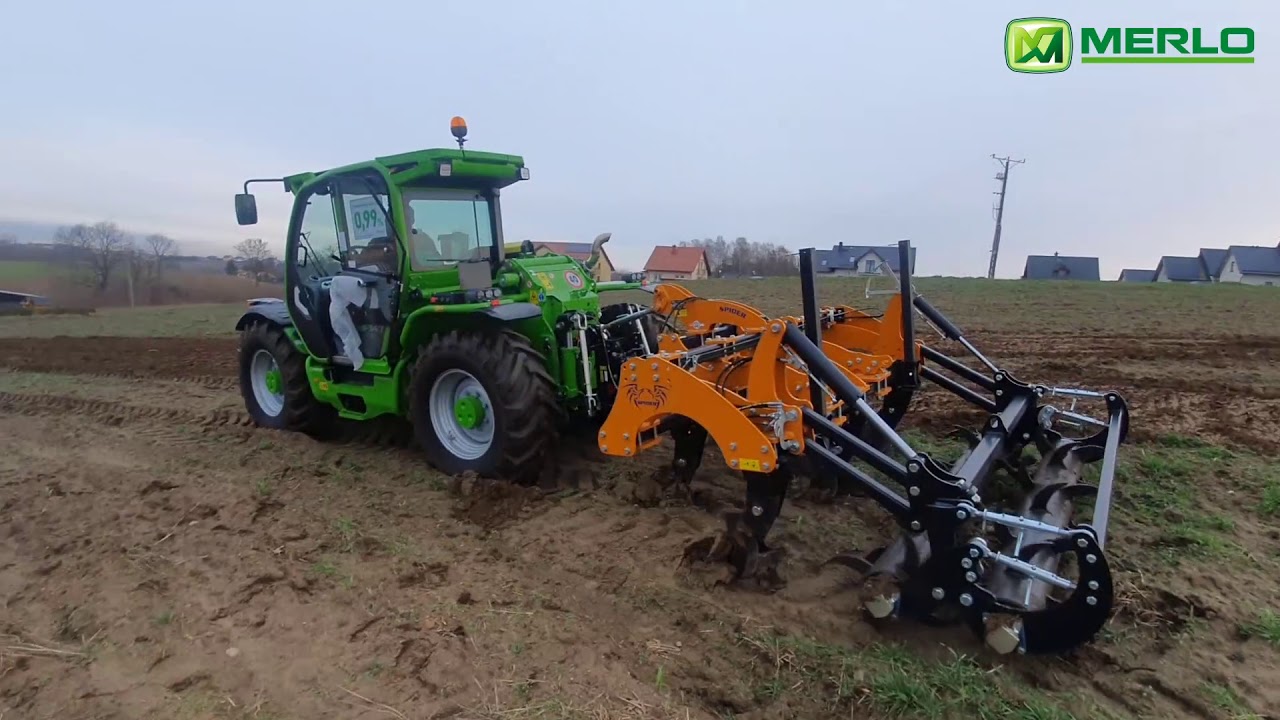 Merlo Multifarmer pokazy polowe MF 34.7 CS