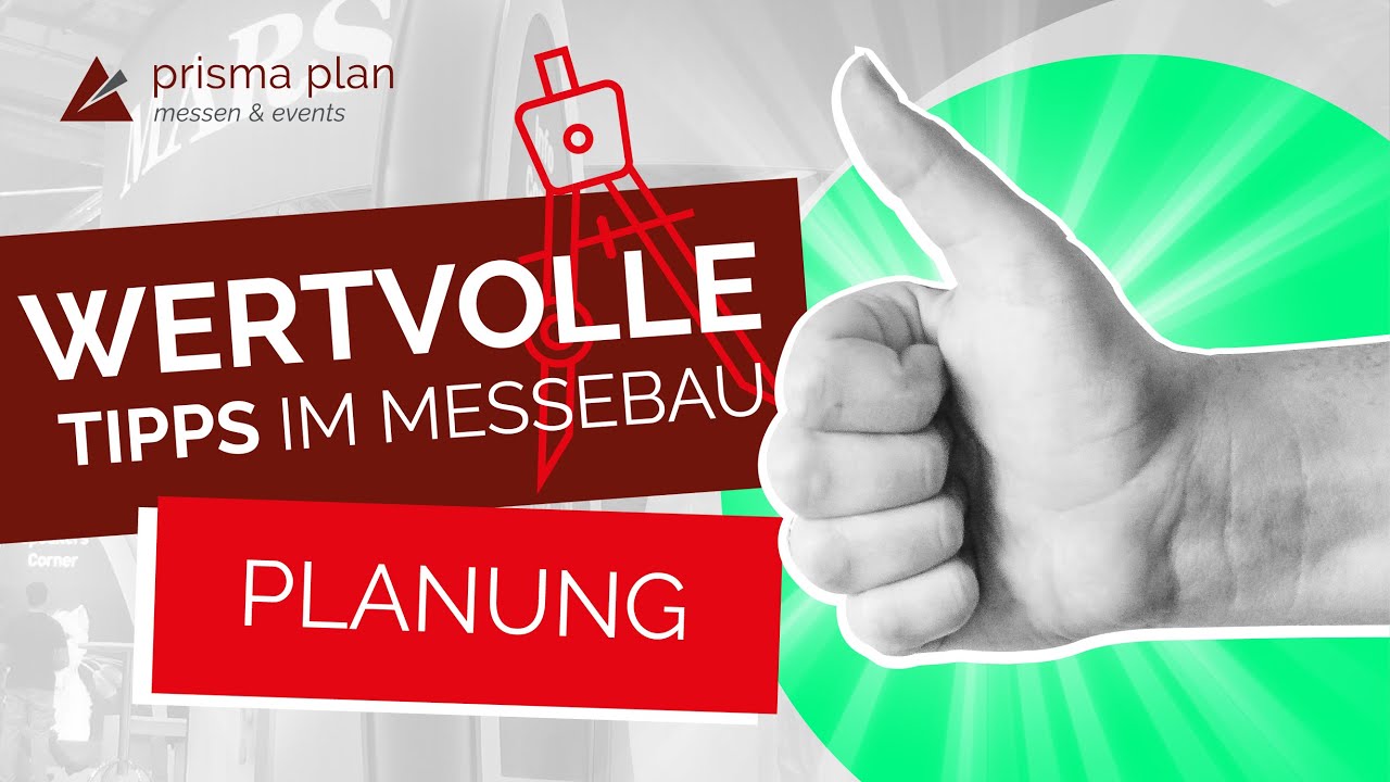 MESSESTAND RICHTIG PLANEN - Wertvolle Tipps im Messebau - prisma plan