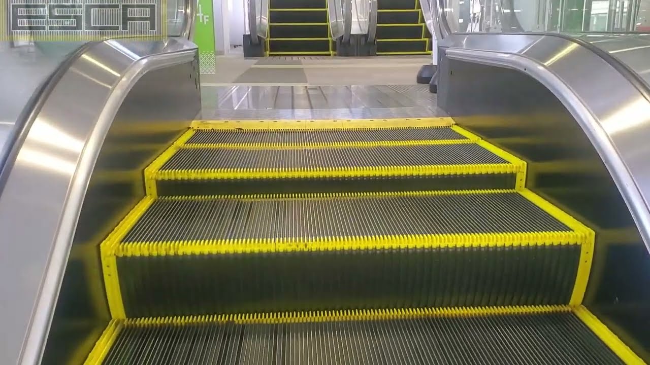 【９基】福井駅 西口 ハピリン エスカレーター 1F-5F 往復 Happiring Escalator Fukui japan