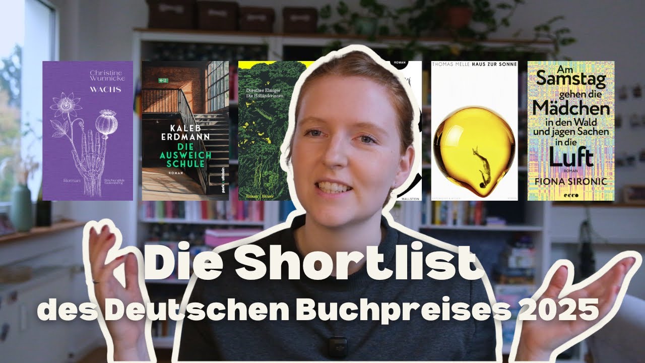 Die Shortlist des Deutschen Buchpreises - Mein Favorit ♥️