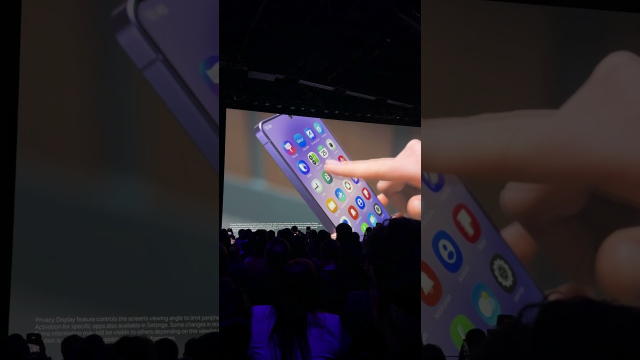 How the privacy display on the Samsung Galaxy S26 Ultra actually works!
