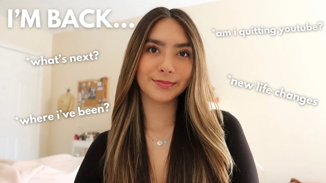 I'M BACK ♡ where i've been , new changes, grwm & the tea...