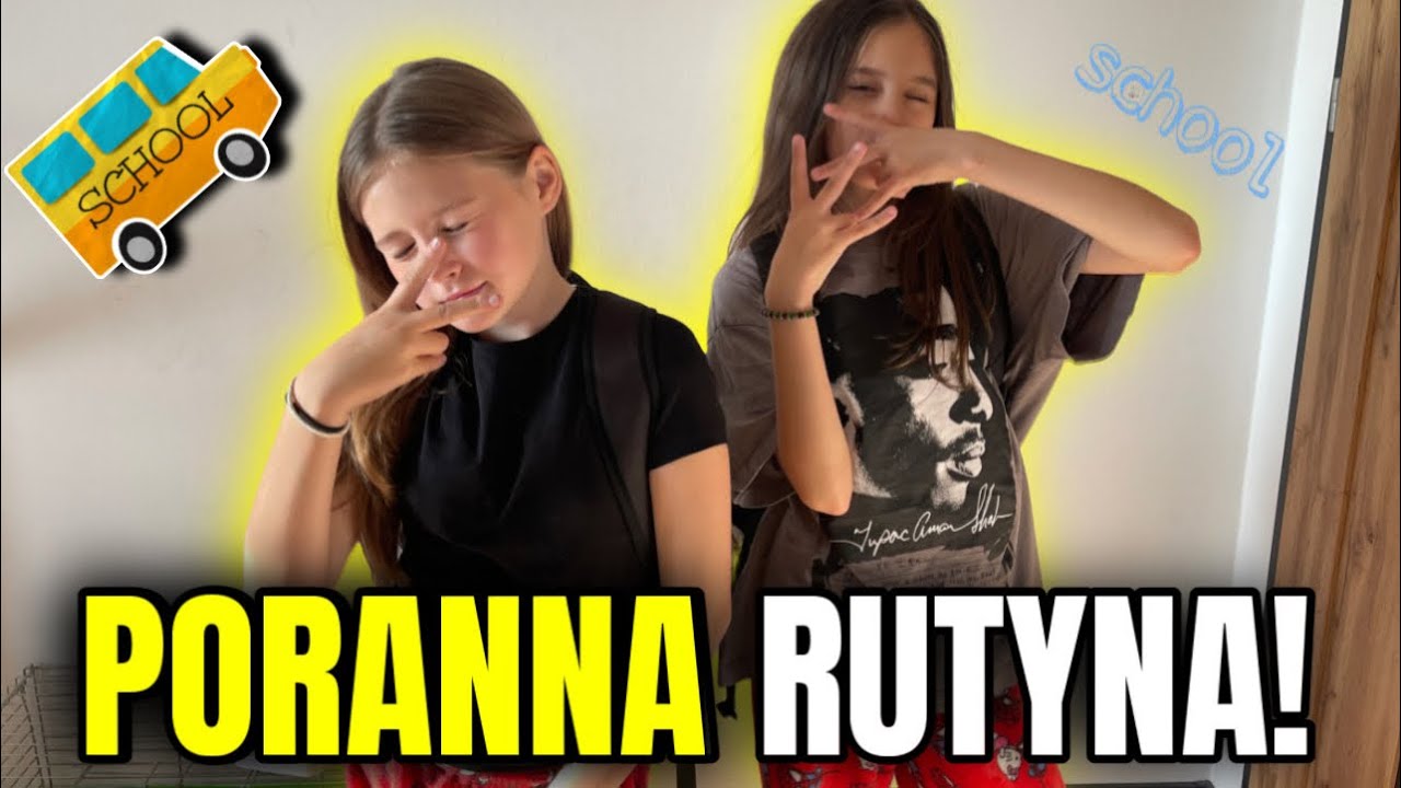 PORANNA RUTYNA Z LENKA I LENKA W ROKU SZKOLNYM! 🏫🕰️