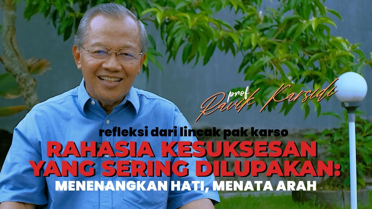 Berdamai Dengan Diri Sendiri, Rahasia Hidup Tenang yang Tidak Pernah Diajarakan di Sekolah