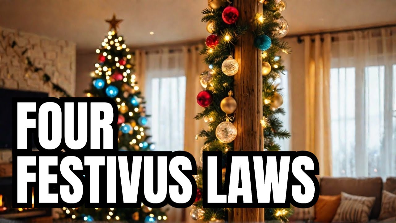 🎄 The 4 Laws of Festivus &ndash; A Festivus for the Rest of Us! 💪🤣