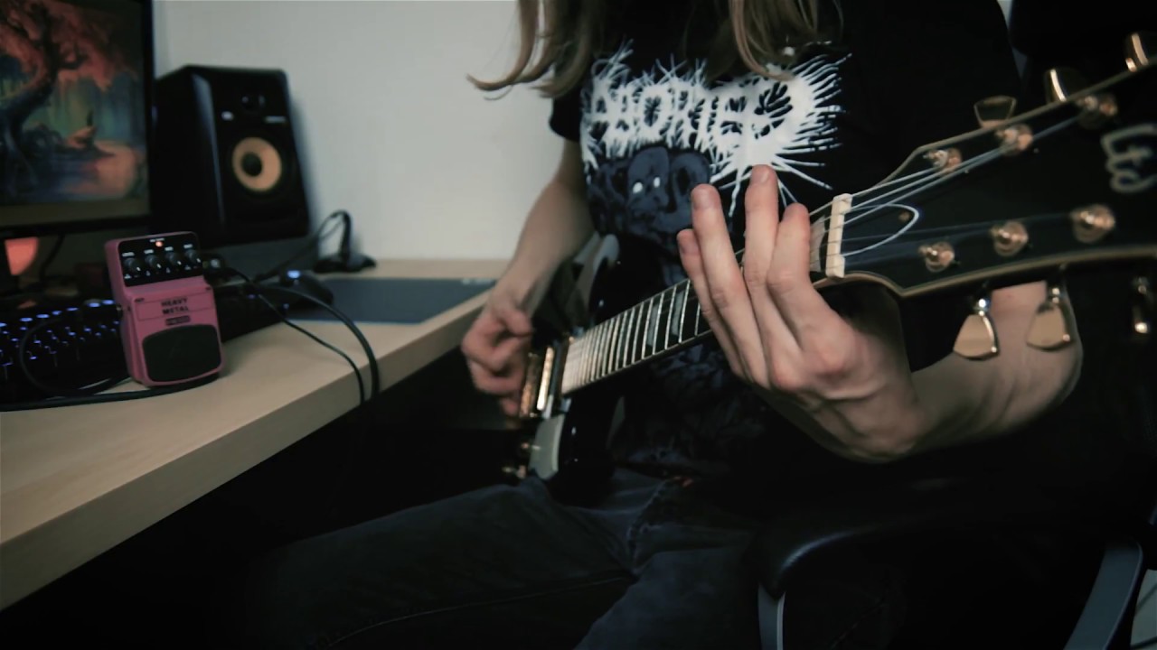 Ltd Viper (with Duncans) + Behringer HM300 Death Metal/Grind Demo