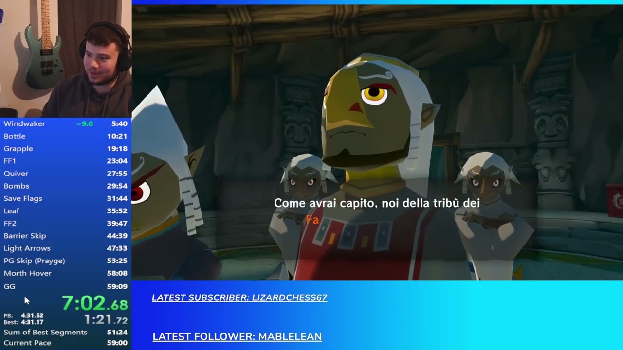 Wind Waker HD Any% Unrestricted New PB 53:15!