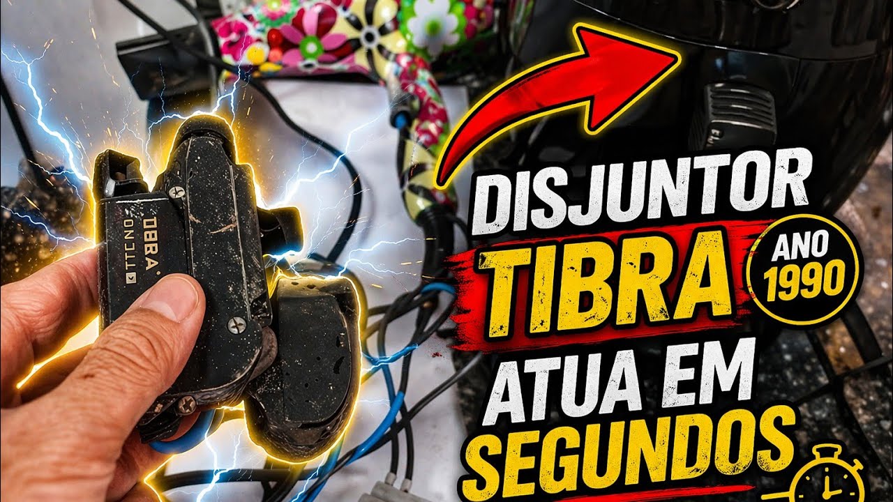 Disjuntor 1990 BITICINO TIBRA | a toda prova 