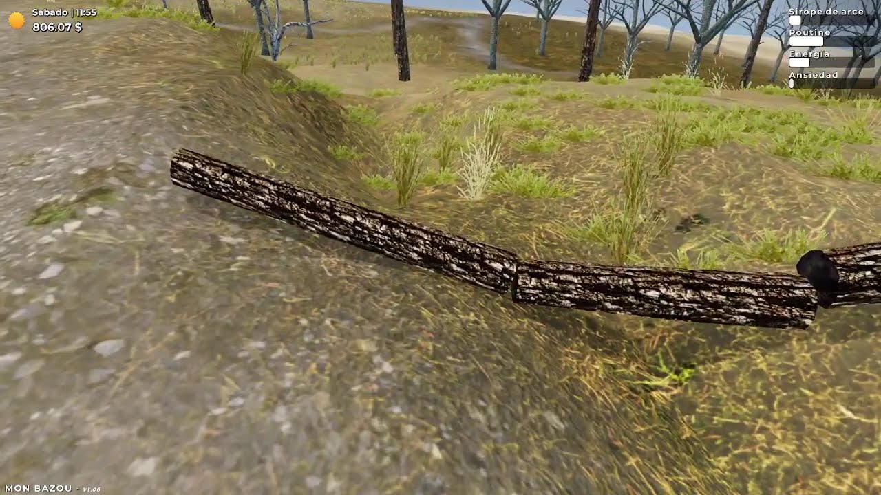 He terminado de hacer la cabaña de sirope de arce