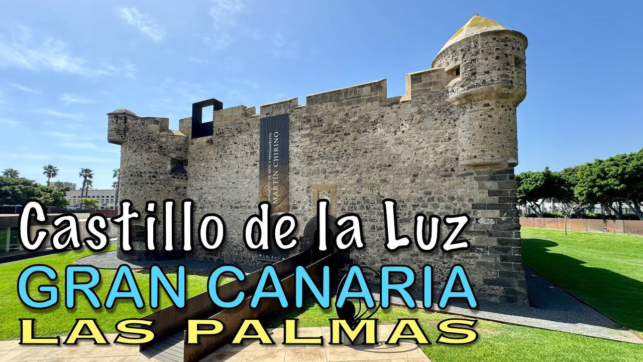 Gran Canaria - Castillo de la Luz, Las Palmas 🏰 4K HDR