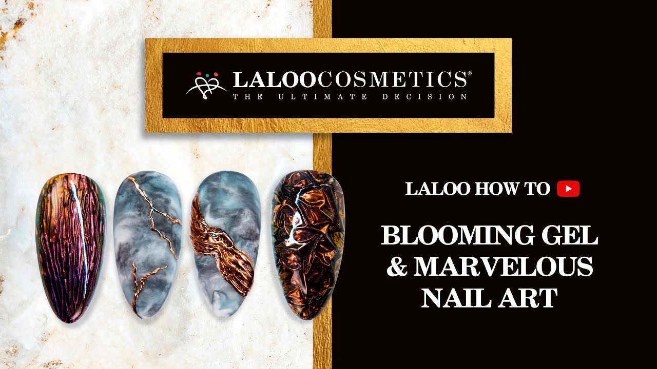 Laloo How To: Blooming Gel & marvelous nail art