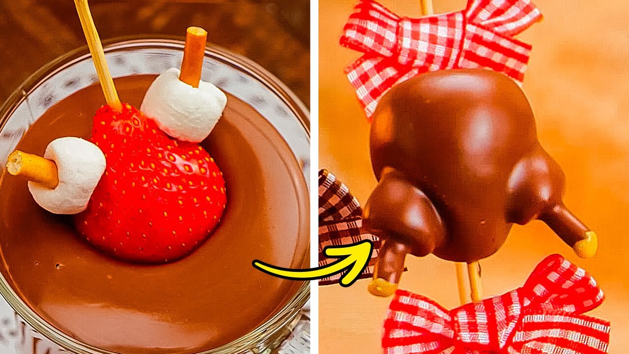 Guloseimas de Natal de última hora e receitas fáceis de sobremesas 🍫🍓