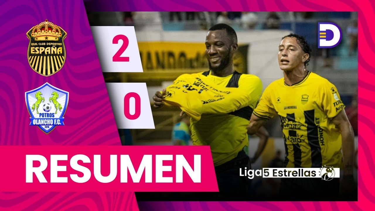 Real España 2 - 0 Olancho FC | Jornada 1 | Liga Nacional - Clausura 2025 - 2026