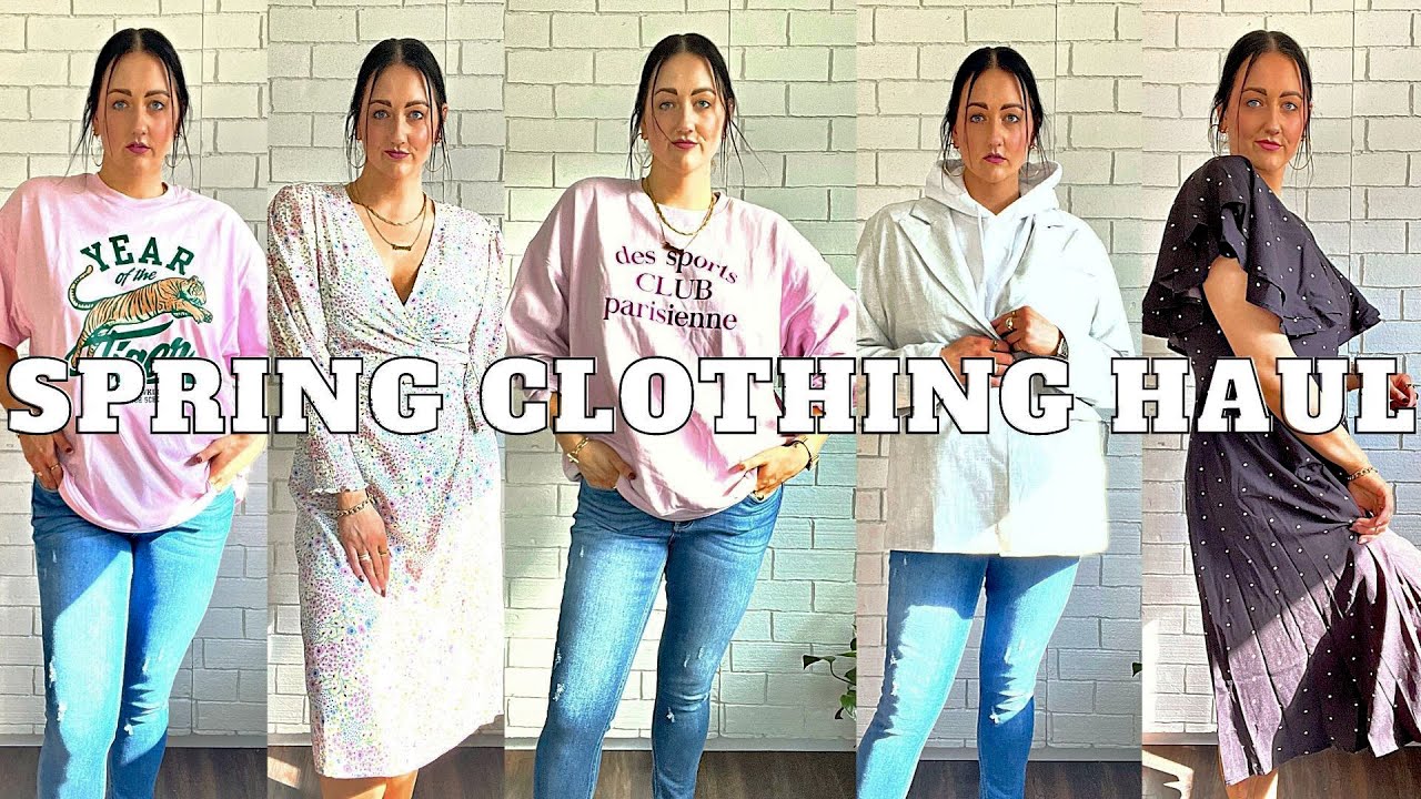 SPRING CLOTHING HAUL BOOHOO TRY ON SIZE 12
