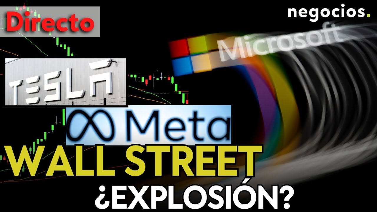DIRECTO: TENSIÓN EN WALL STREET ¿EXPLOTA LA BURBUJA DE LA IA? META, MICROSOFT Y TESLA EN LA MIRA