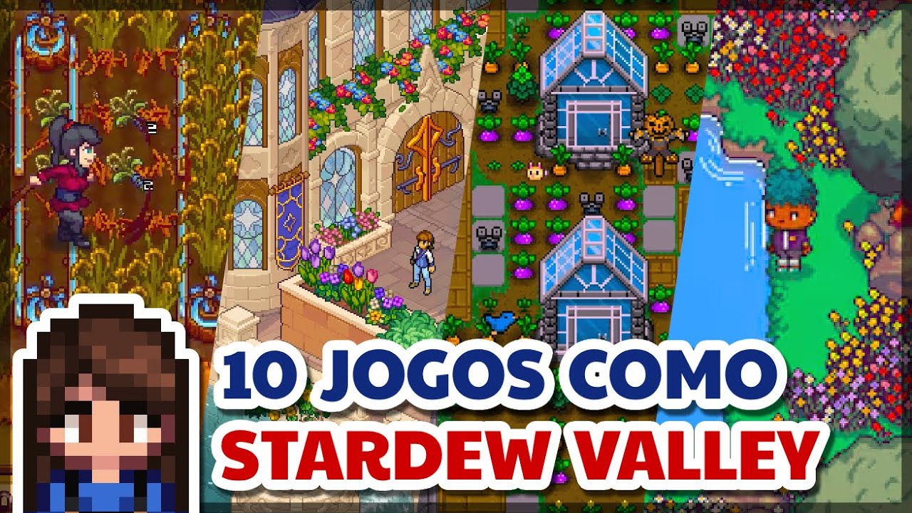 10 Jogos Parecidos com Stardew Valley que Valem a Pena Conferir 🐔🌱