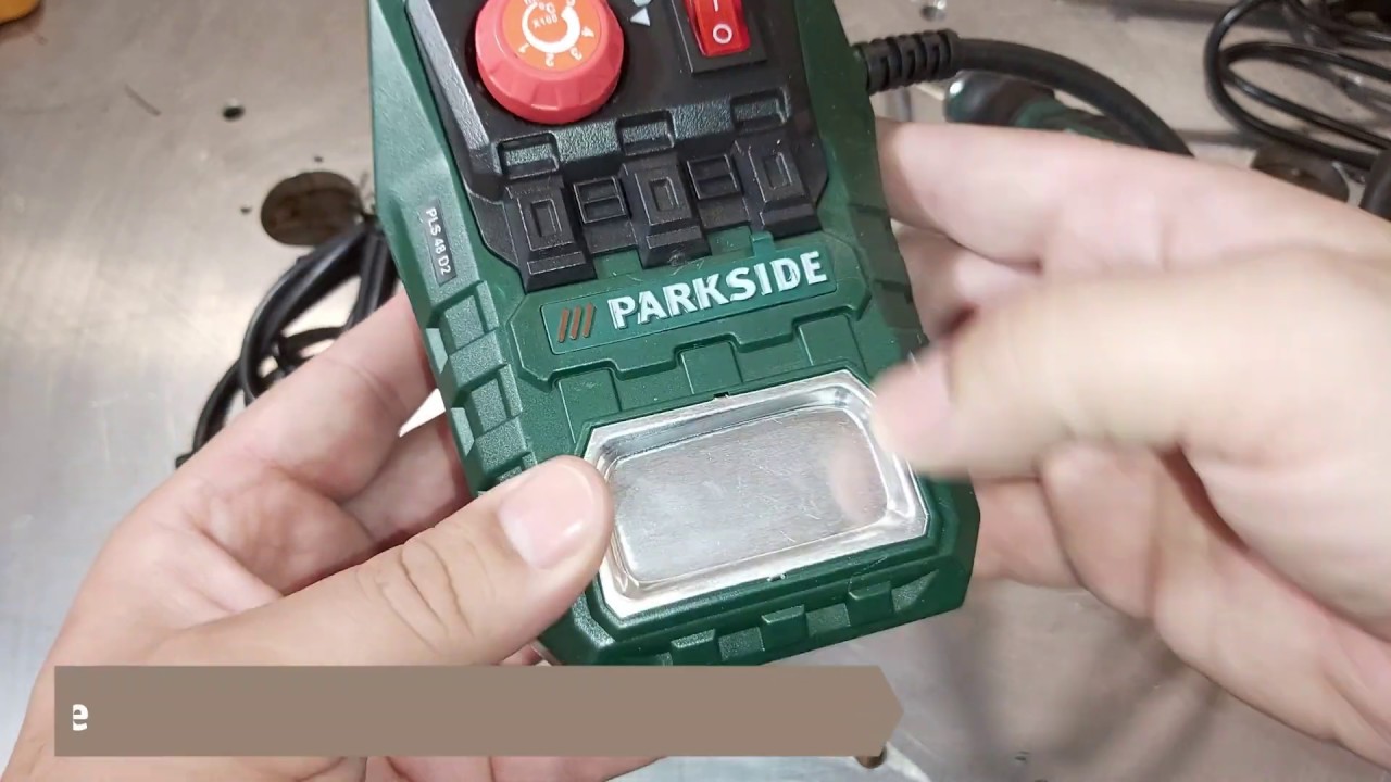 Parkside Soldering iron  PLS 48 B2  Unboxing and fail TEST