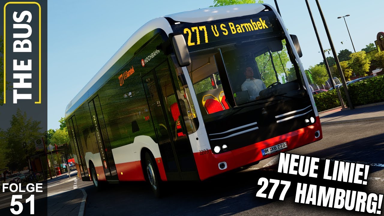 NEUE LINIE 277 für HAMBURG CITY im TEST! | THE BUS 🚌 | #51 | LET'S PLAY | 🔴LIVE