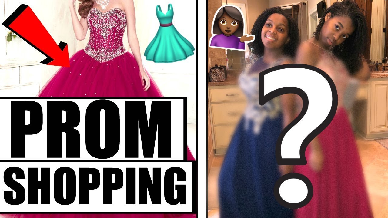 GOING PROM DRESS SHOPPING! 👗- Onyx Life