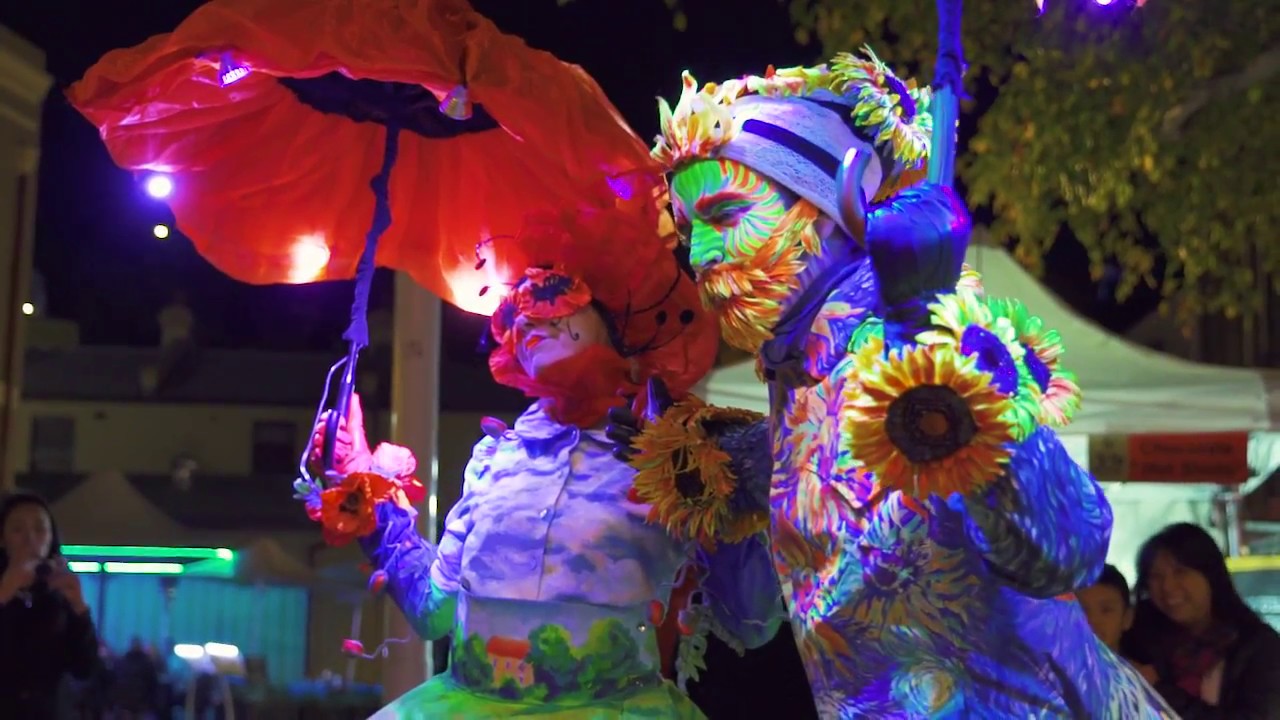 Vivid Sydney lights up The Rocks