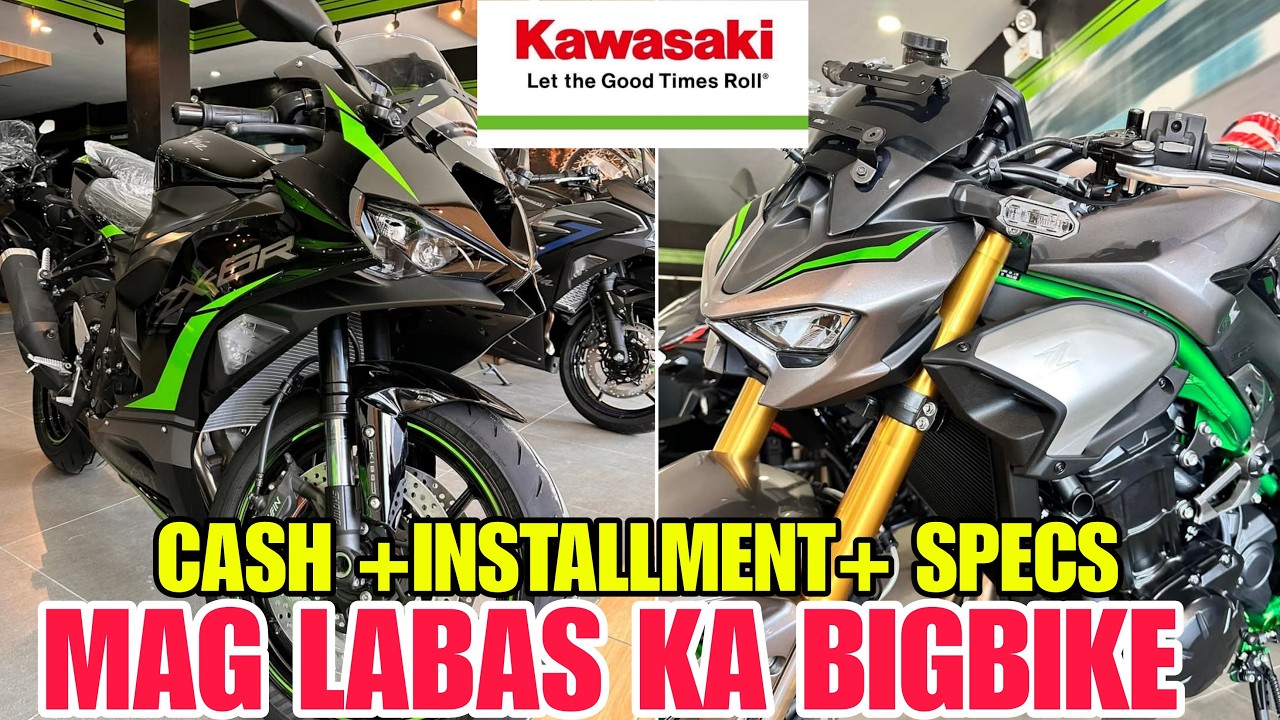 BAGONG MODELS AT PRESYO ! 2025 KAWASAKI BIG BIKES PRICE UPDATE - SRP , Installment, DP AT MONTHLY