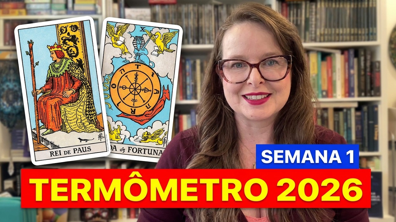 Primeiro termômetro de 2026 | TAROT DESCOMPLICADO | LIZA GOLBA