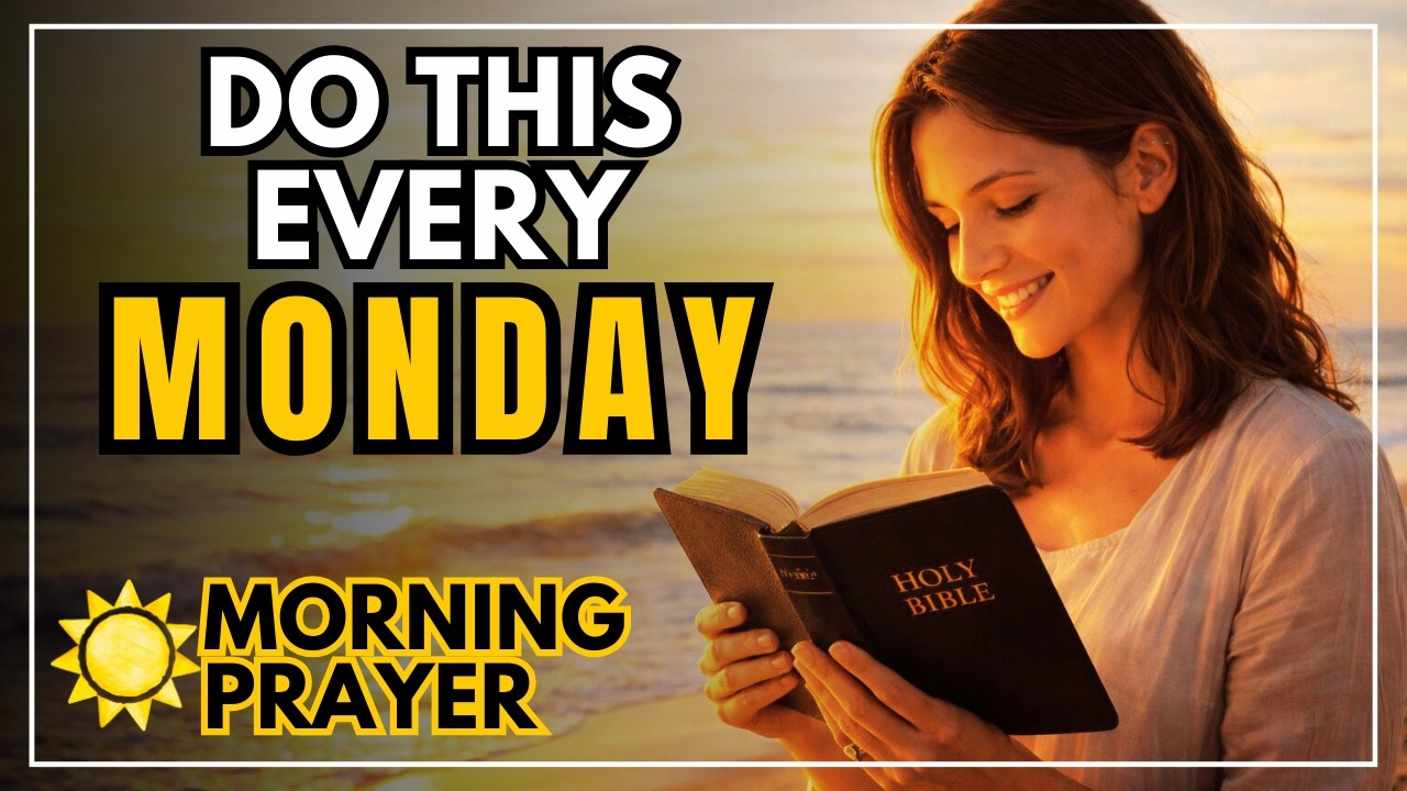 Monday Morning Prayer for a Blessed Week - Do This Every Monday