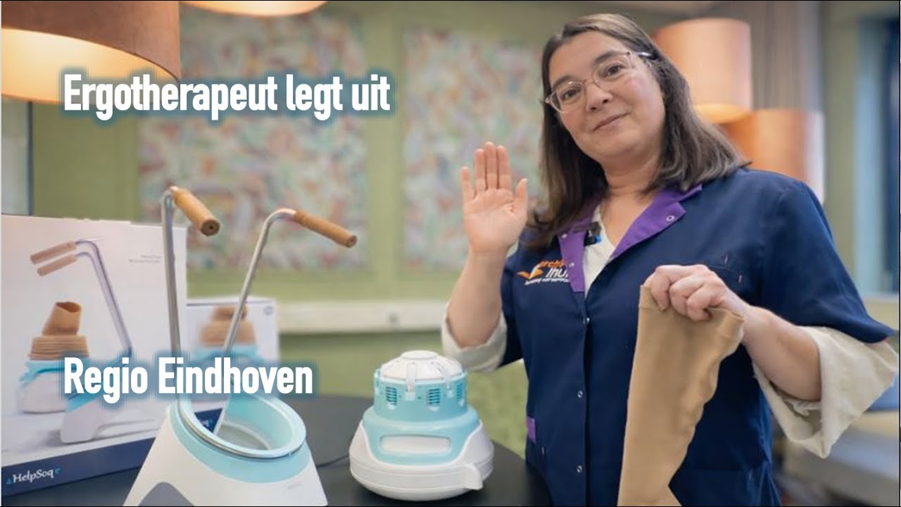 Steunkousen aantrekken zonder thuiszorg | uitgelegd door ergotherapeut in regio Eindhoven