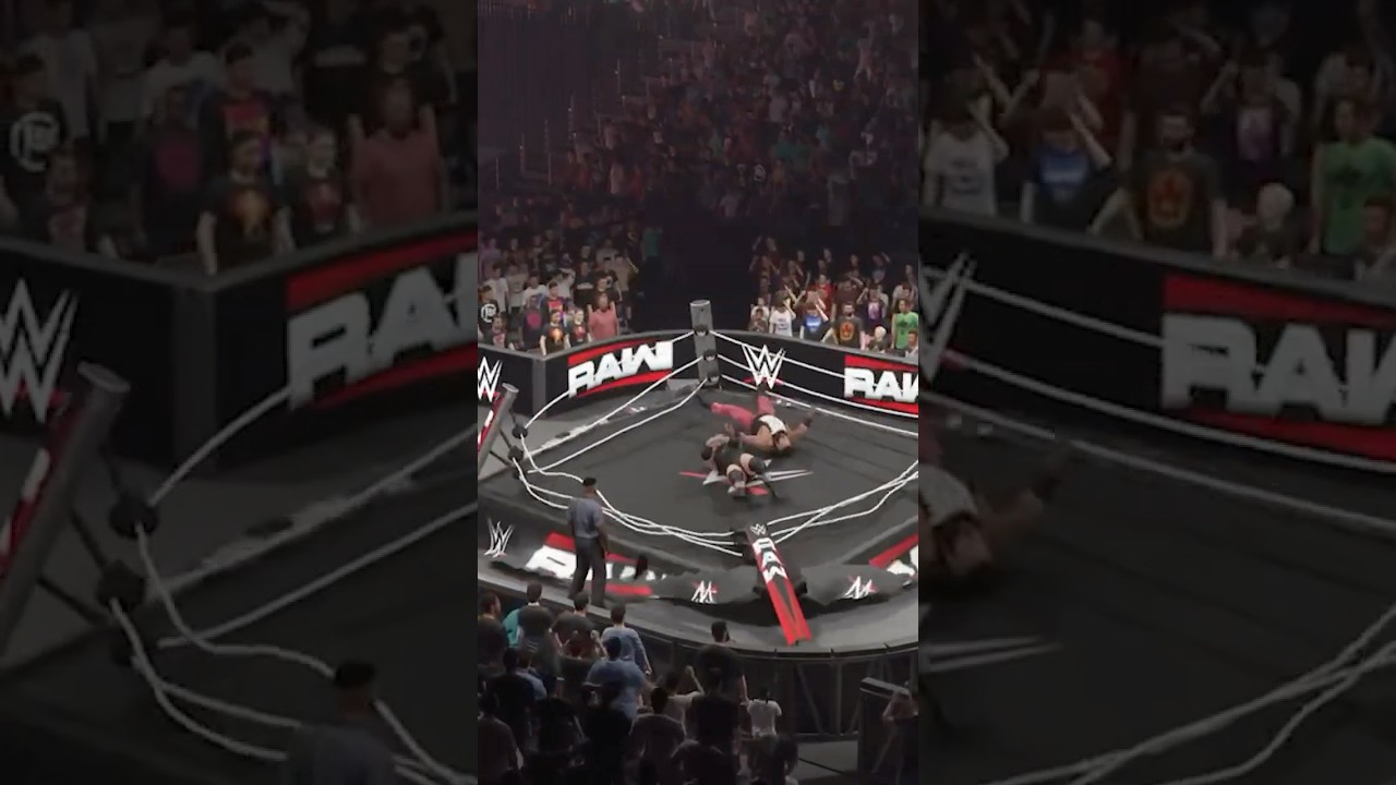 Как сломать кольцо! (WWE 2K25)