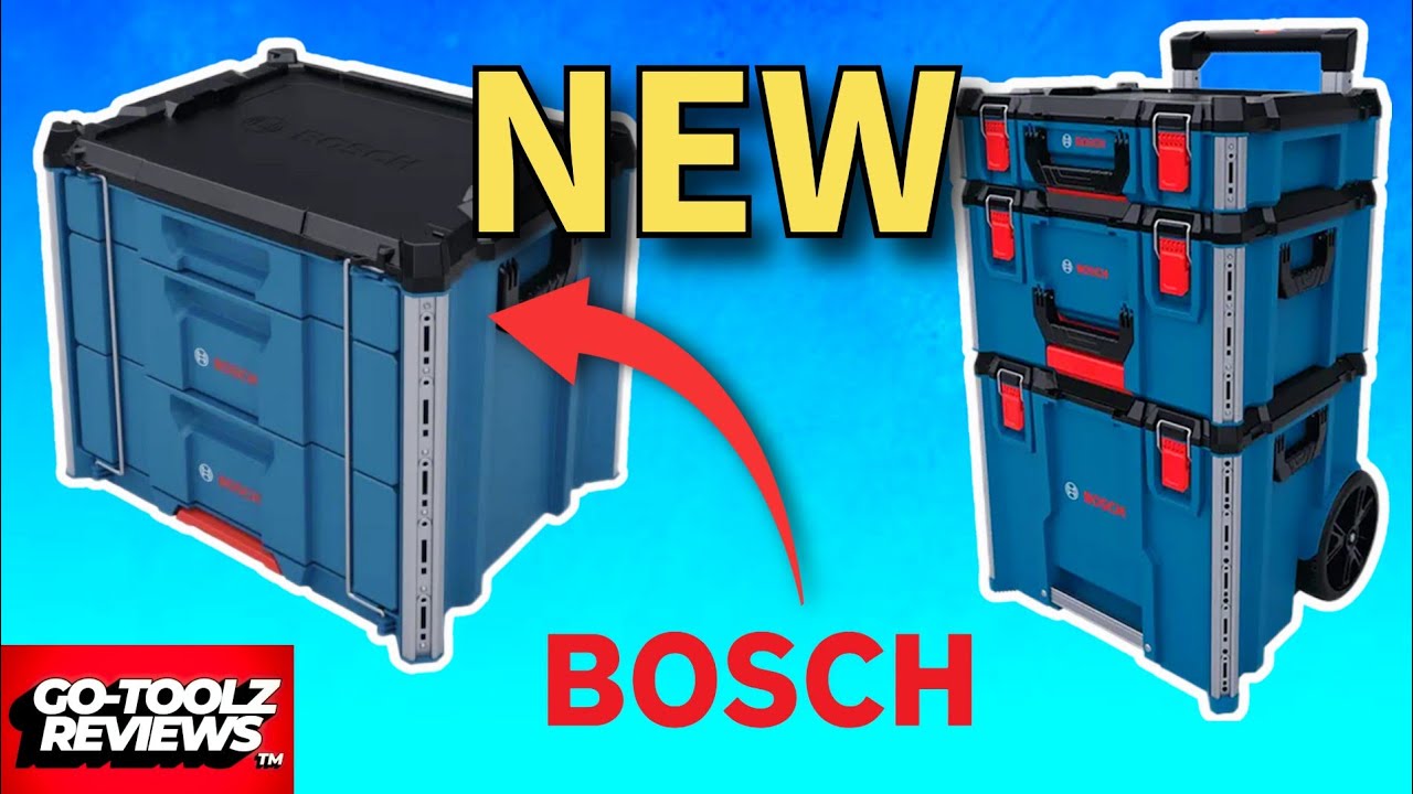 NEW! BOSCH L-Boxx Contractor 3 set tool storage system #bosch #toolstorage 