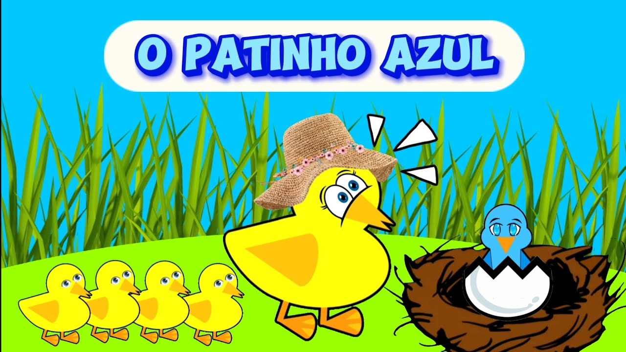 Hist&oacute;ria Infantil - O Patinho Azul