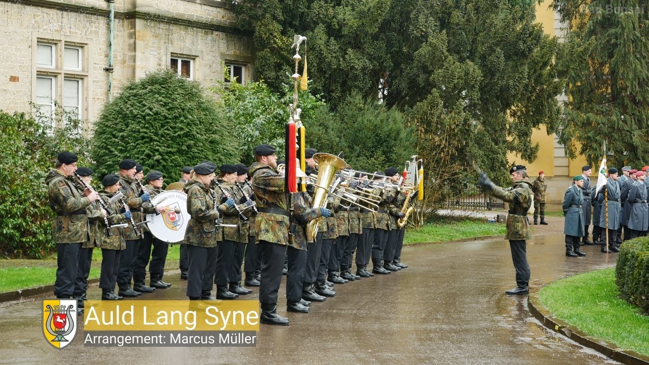 Heeresmusikkorps Hannover - Auld Lang Syne  - Außerdienststellungsappell 3./ FA/UA-Btl 2 Bückeburg