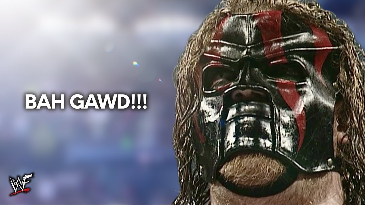 PAINTING A WWF KANE MASK 🔥 SURVIVOR SERIES 2000