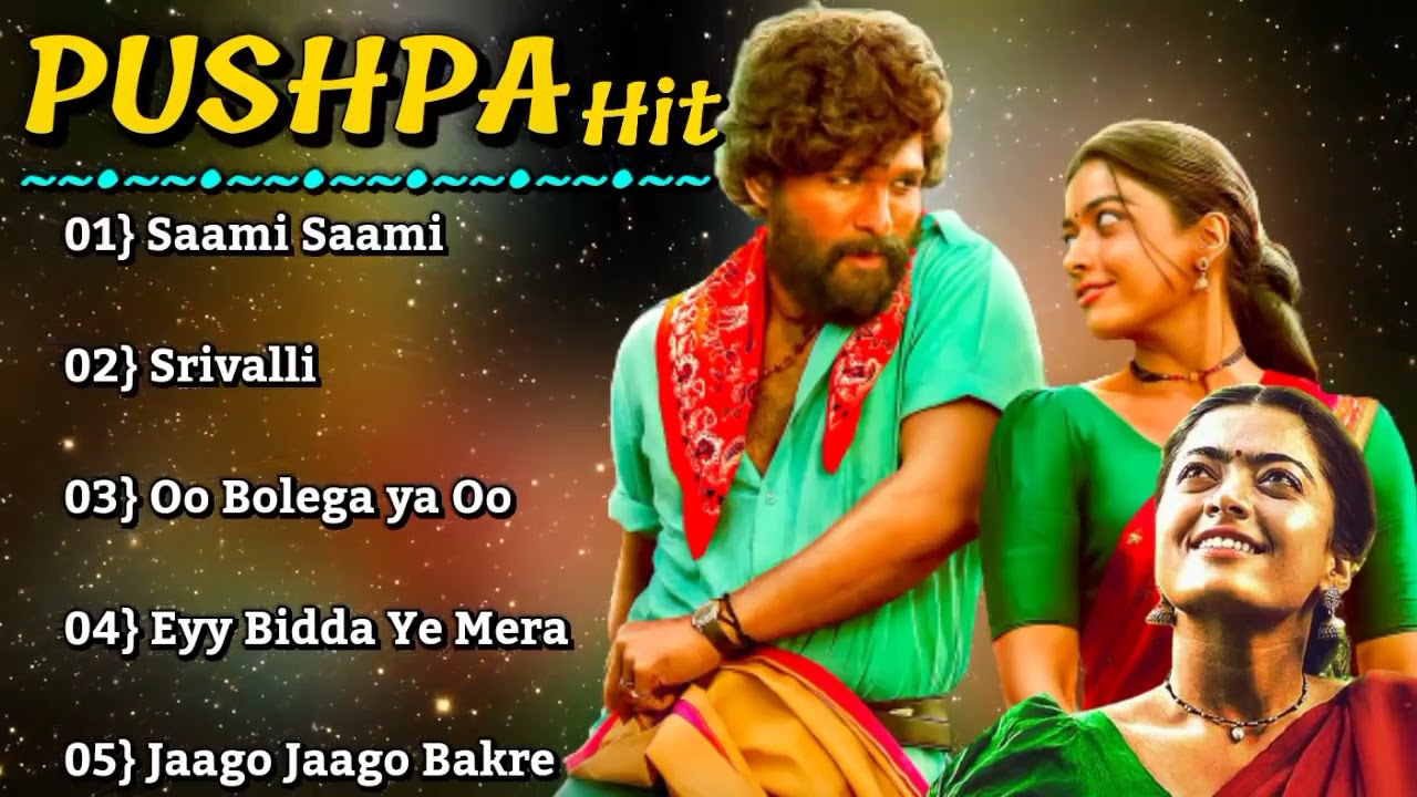 Pushpa Movie Hindi All Song || Allu Arjun, Rashmika Mandanna  2021Superhit Song Pushpa Hindi jackbox