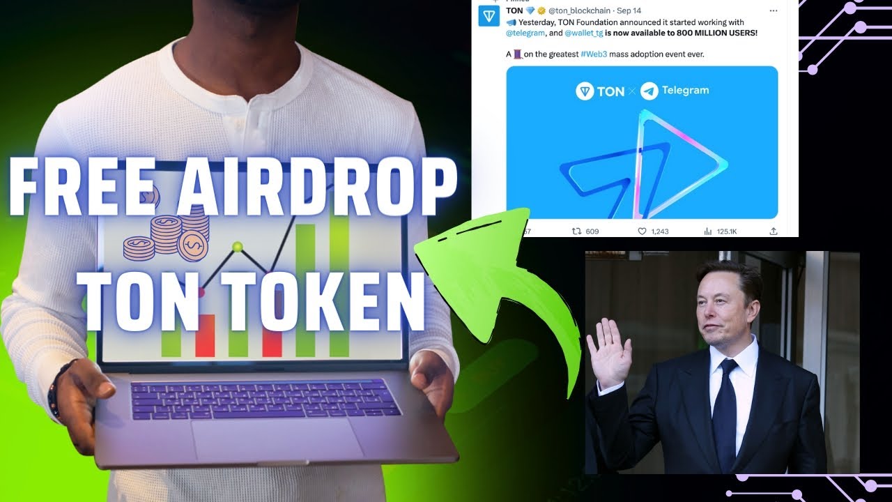 🤑Free Ton Coin Airdrop 🤑 | Watch the full video and follow the steps 🪜