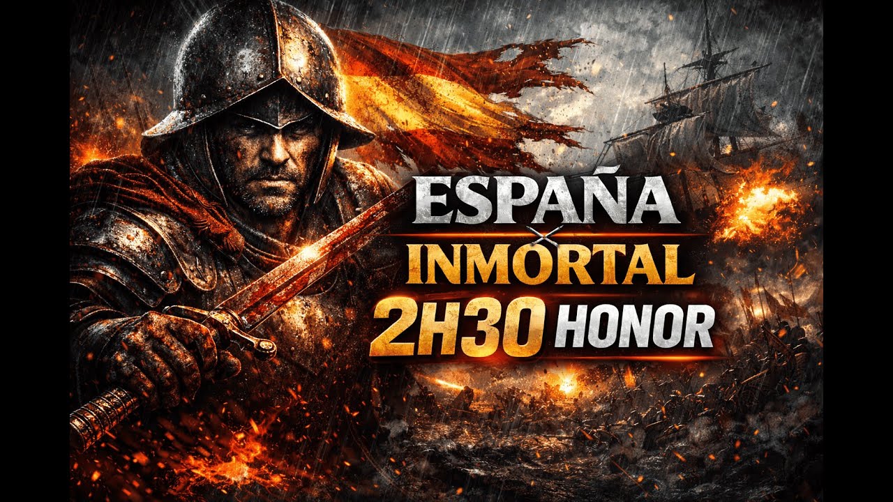 ESPAÑA INMORTAL ⚔️ 2H38 de MÚSICA ÉPICA | TERCIOS, LEPANTO, EL CID (Cinematic Hybrid Rock)