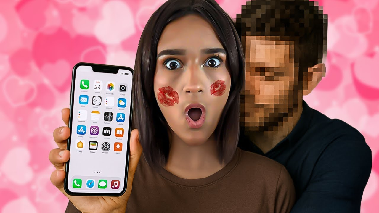 ELLE NOUS CACHE SON NOUVEAU COPAIN (on fouille son téléphone)