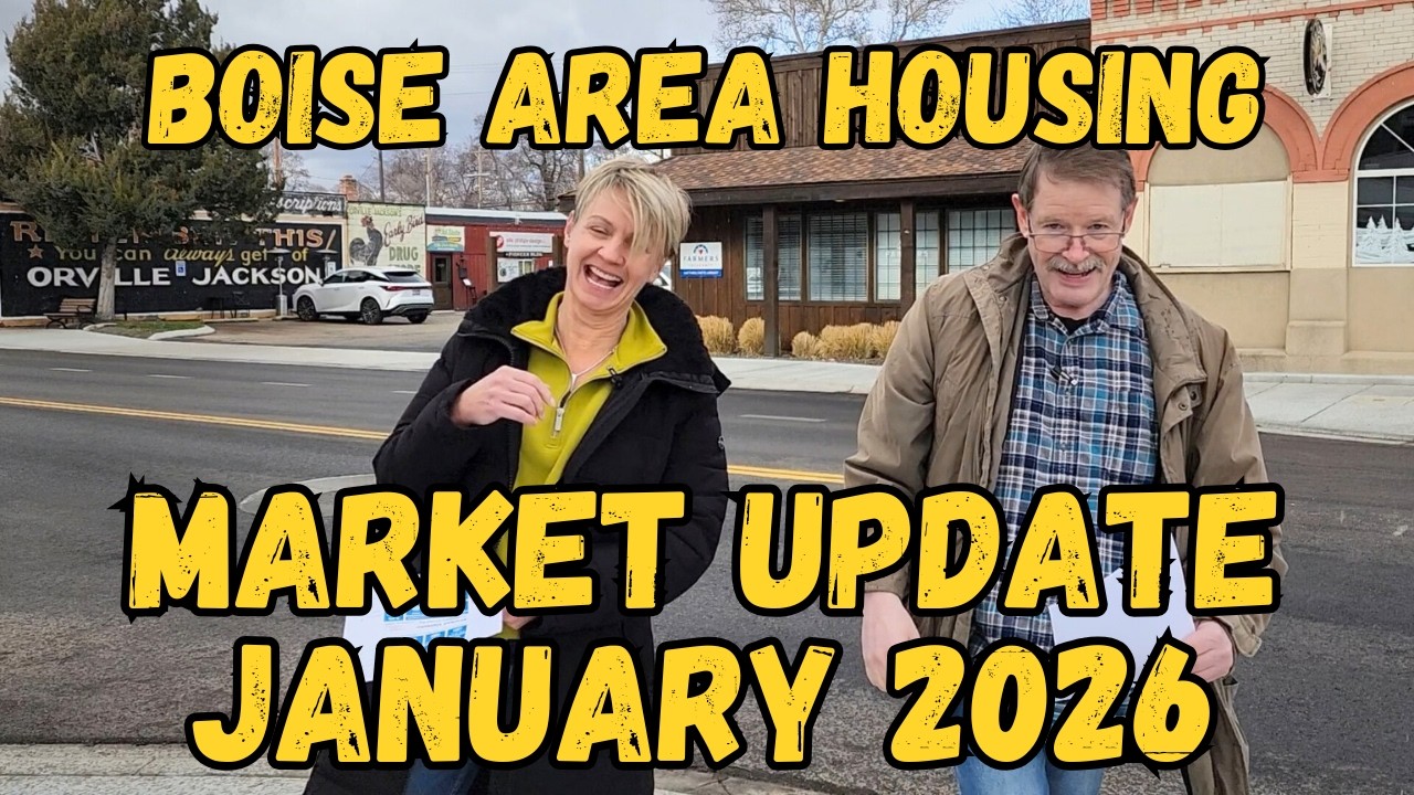 Boise Area Housing Market Update for January 2026 with Treasure Valley Dave and Mareen