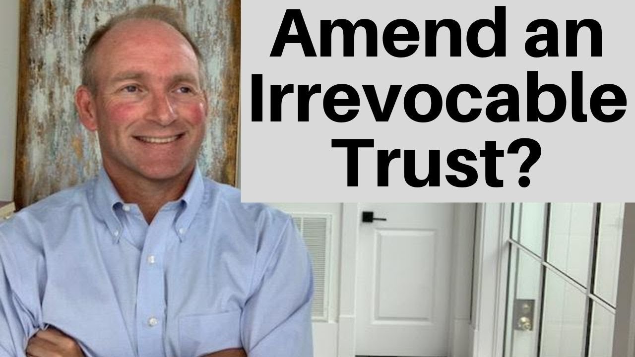 Как изменить безотзывный траст